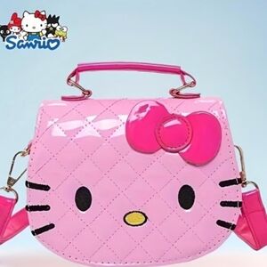 Hello Kitty Barbie Pink Crossbody Bag Purse